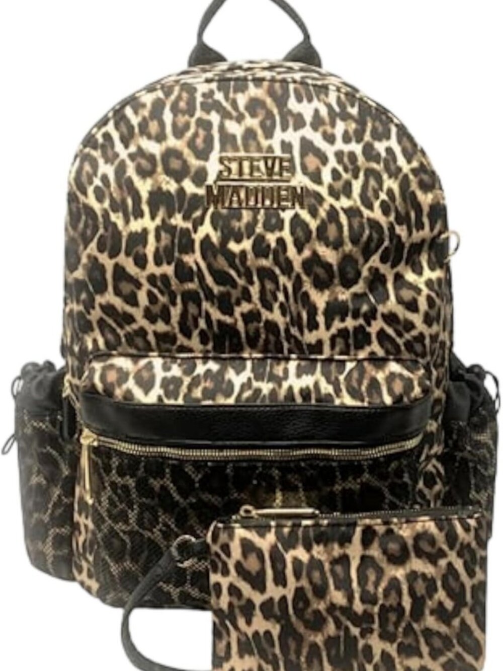 Stylish Leopard Print Backpack - Trendy Fashion Bag for Everyday Use